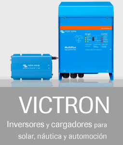 VICTRON - Inversores y cargadores para solar, náutica y automoción
